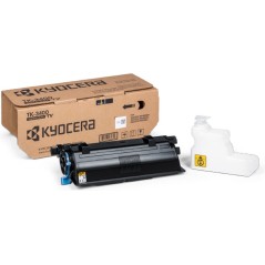 Kyocera TK 3400 Black Toner - 12500 Pages, High Quality Print, OEM 0632983080610